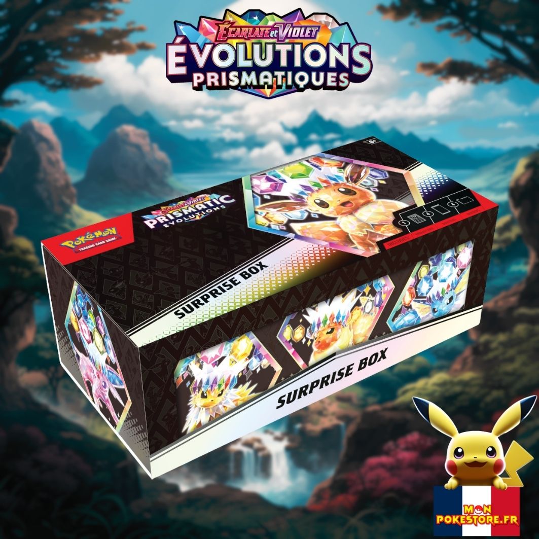 [EV8.5] - Coffret Surprise Pokémon – Évolutions Prismatiques