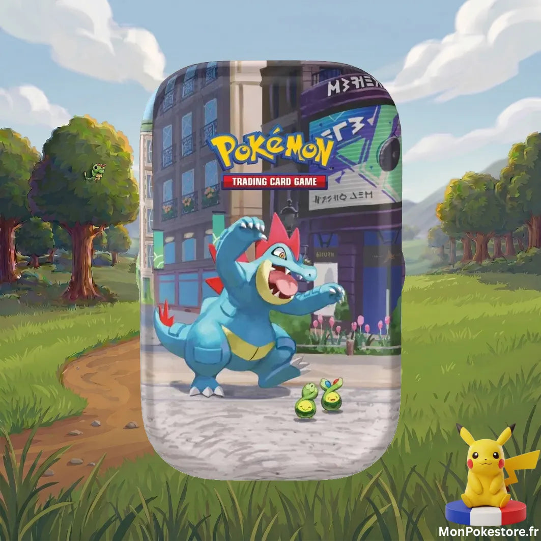 Display Mini Tin Pokémon Illumis (Juin 2026) – Bloc Méga-Évolution – VF