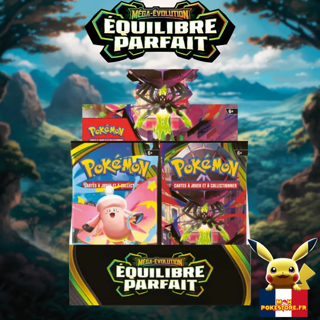Display 36 Boosters Équilibre Parfait (ME03) – Pokémon JCC – VF