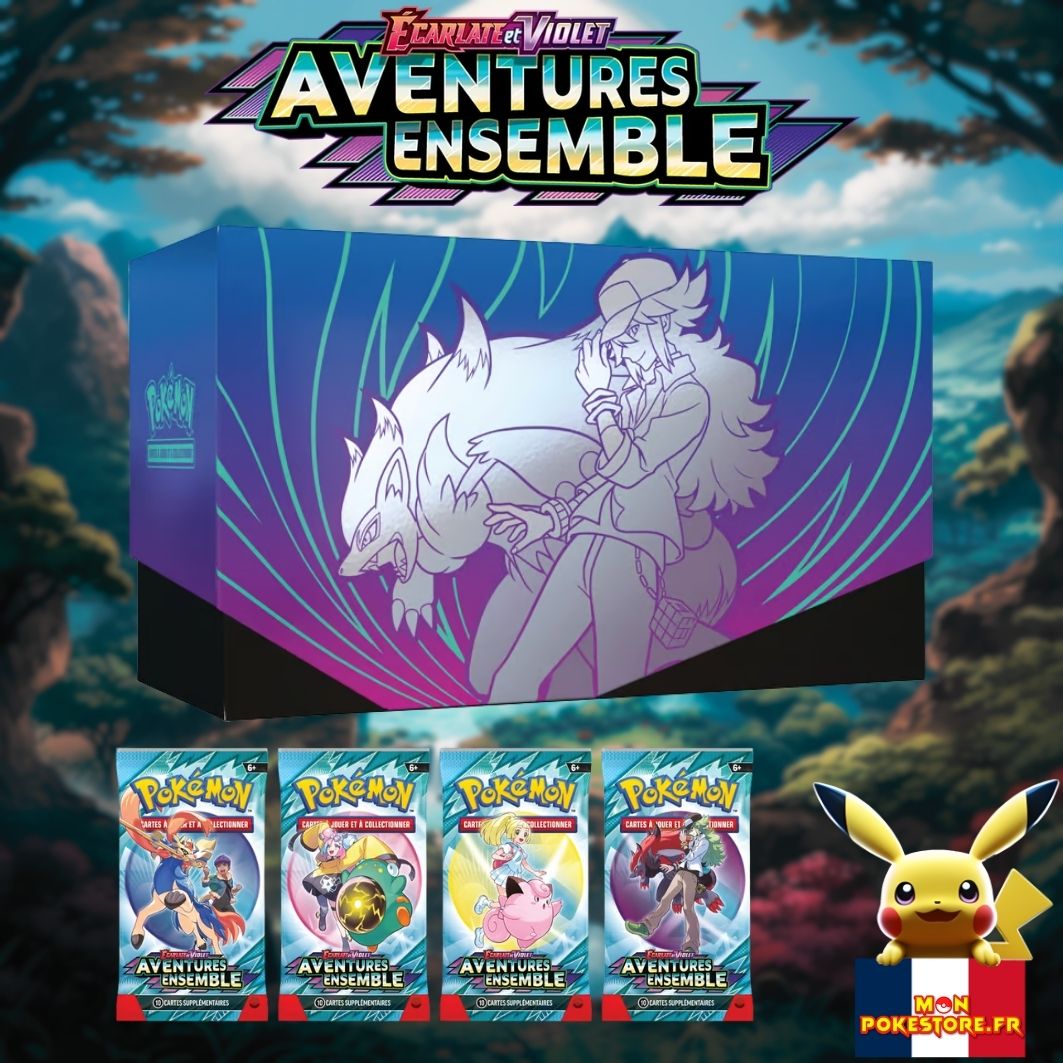 POKEMON - EV09 - LOT : ETB + Protection Acrylique Phoenix Shield