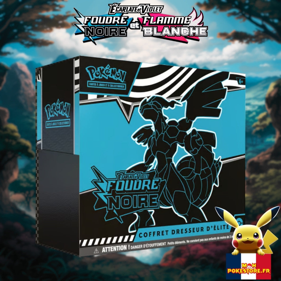 Pokemon ETB EV10.5 Foudre Noir side