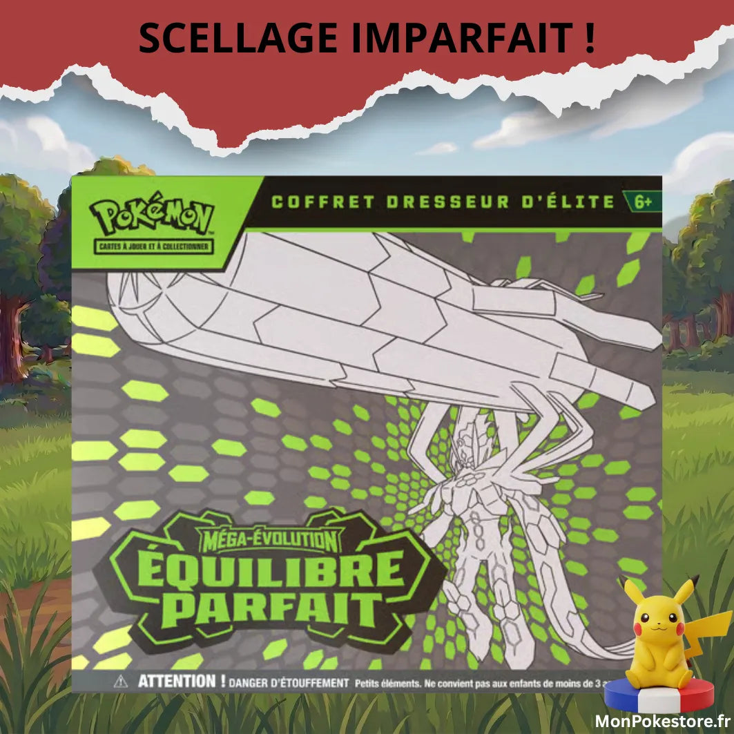 Pokémon JCC – Coffret Dresseur d’Élite (ETB) ME03 : Équilibre Parfait – VF