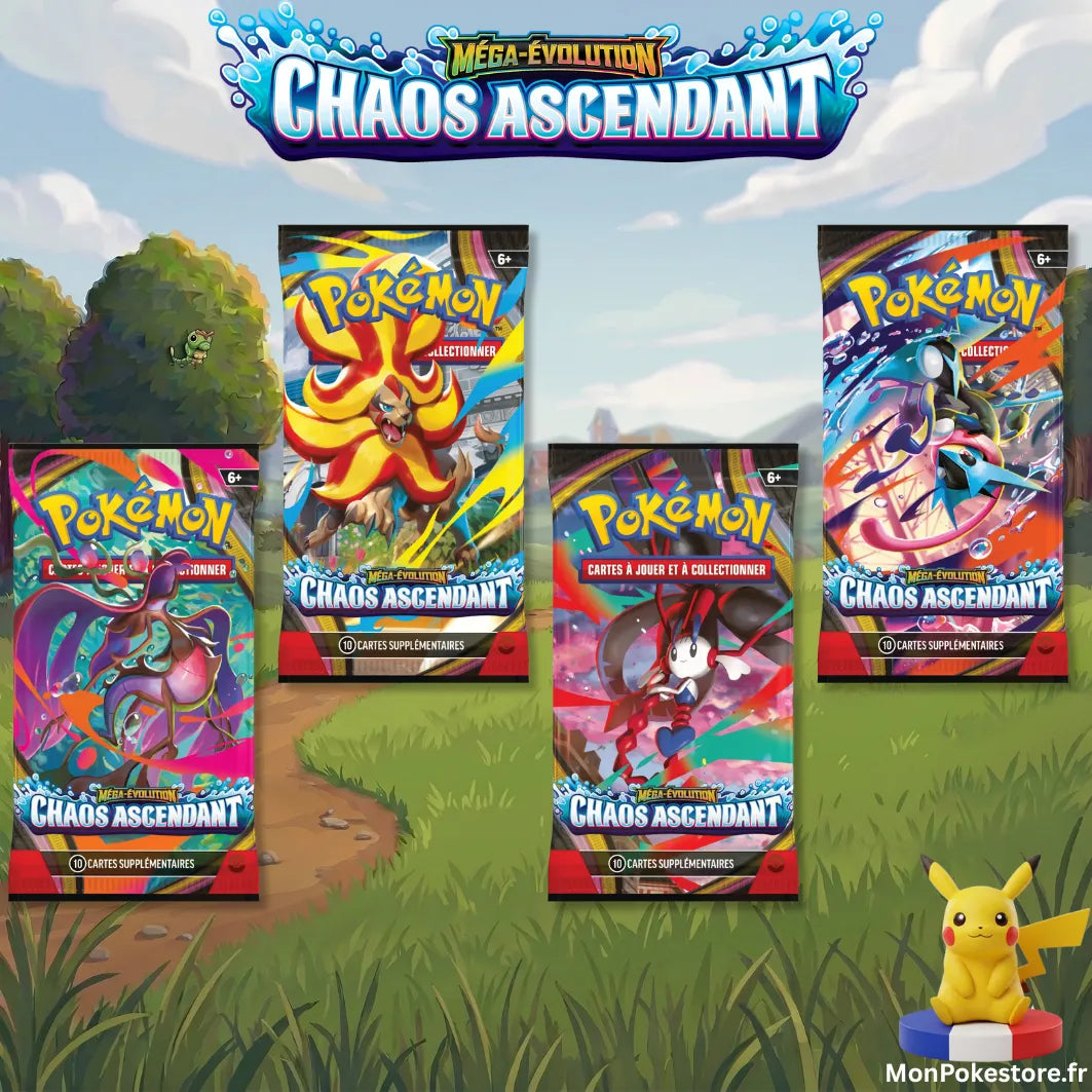 Display 36 Boosters Chaos Ascendant (ME04) – Pokémon JCC – VF