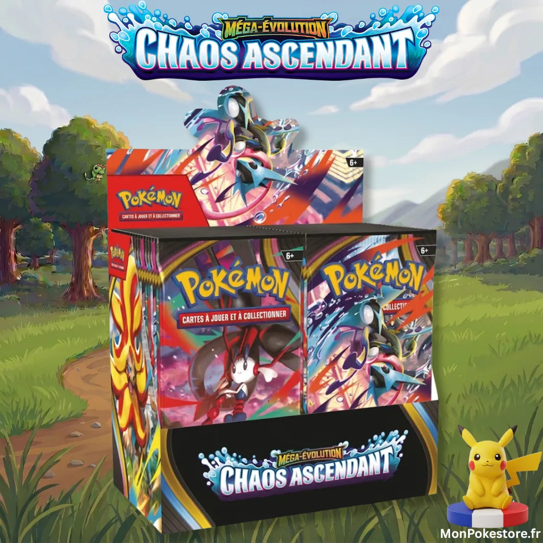 Display 36 Boosters Chaos Ascendant (ME04) – Pokémon JCC – VF