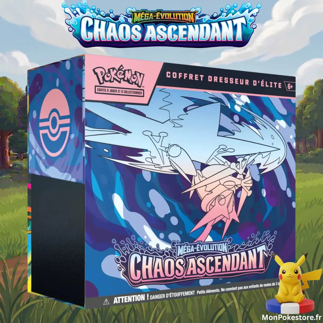 Coffret Dresseur d'Élite Chaos Ascendant (ME04) – Pokémon JCC – VF