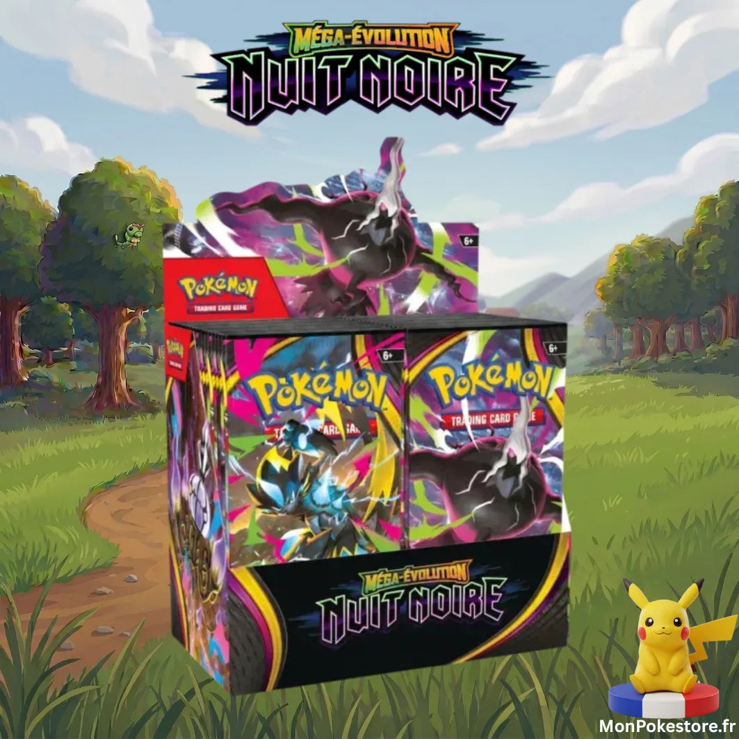 [Précommande] Display 36 Boosters Pokémon Nuit Noire (ME05) – VF