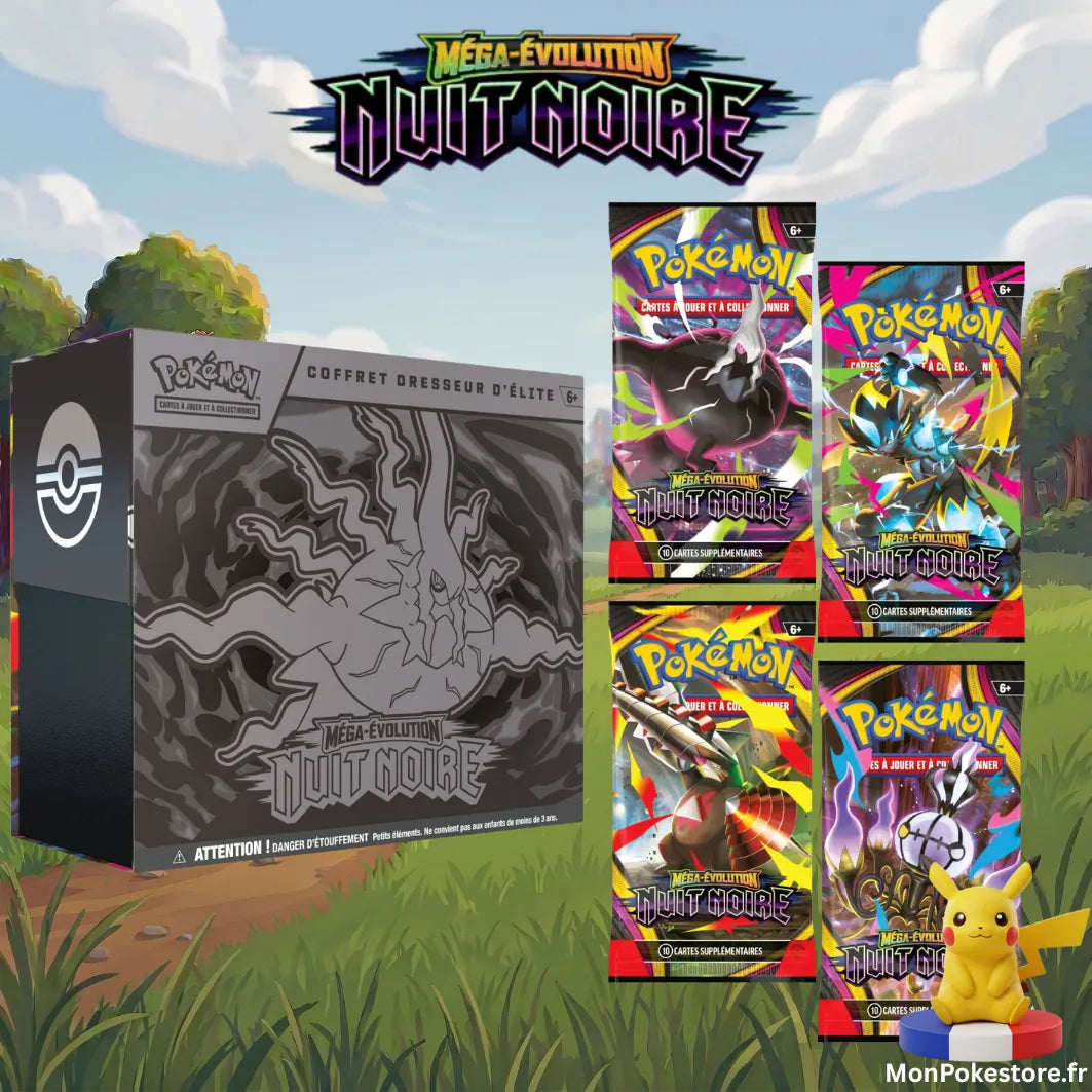 [Précommande] ETB Pokémon Nuit Noire (ME05) – Coffret Dresseur d'Élite VF