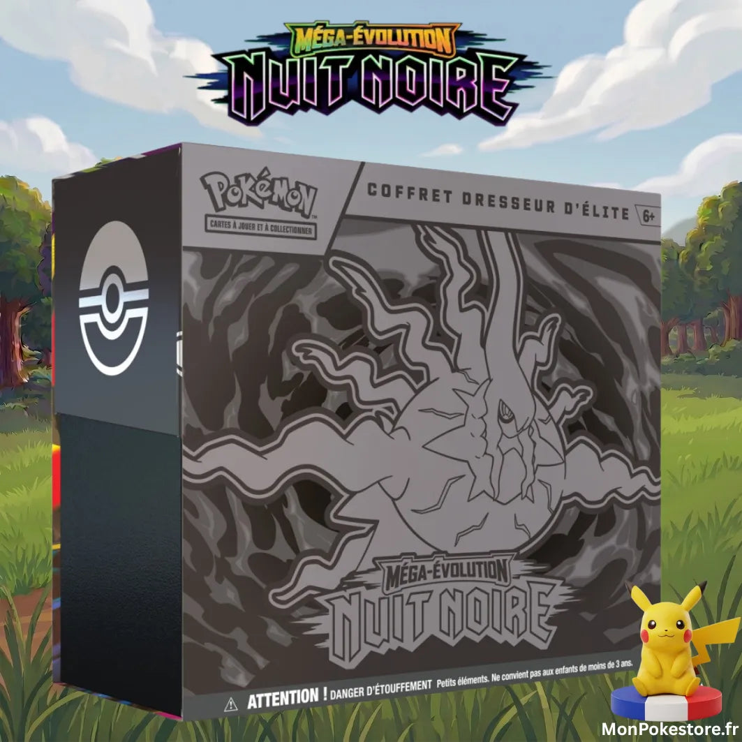 [Précommande] ETB Pokémon Nuit Noire (ME05) – Coffret Dresseur d'Élite VF
