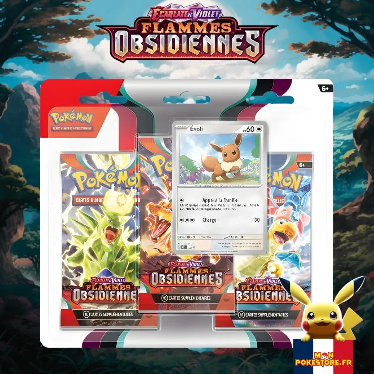 [EV03] - Tripack Flammes Obsidiennes