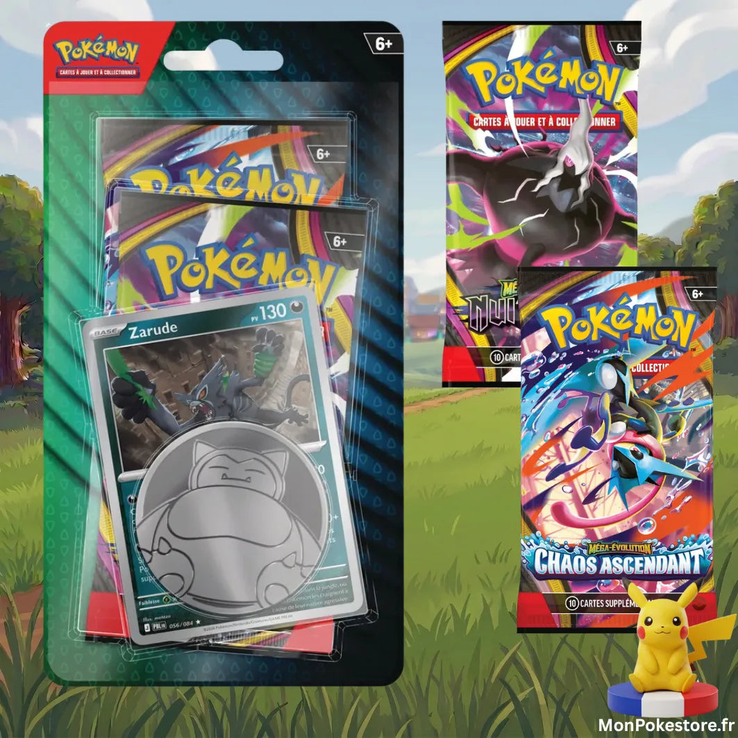 Pokémon JCC – Duopack Pokémon Zarude (Août 2026) – VF