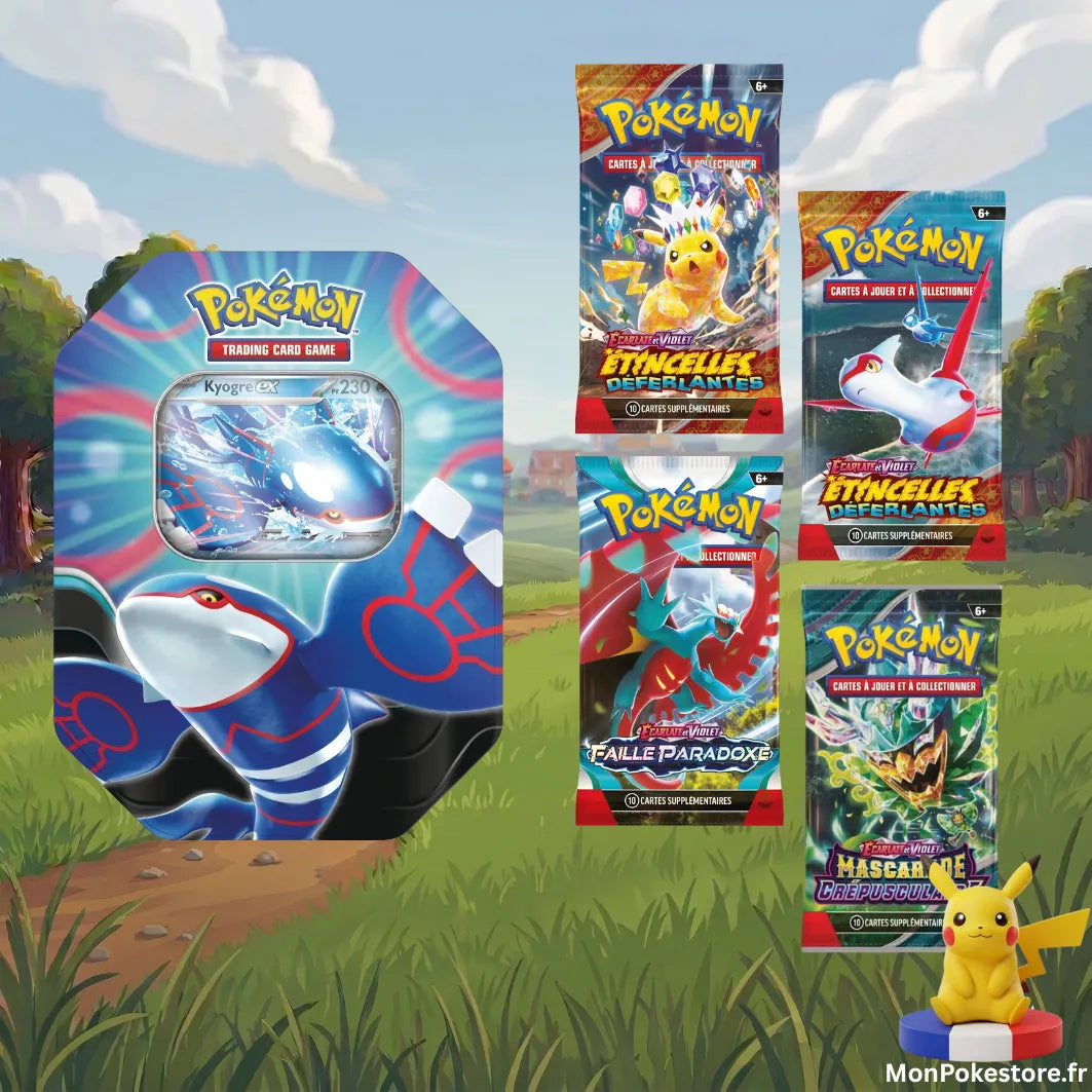 Pokebox Légendes Azur Kyogre ex – Pokémon JCC – VF