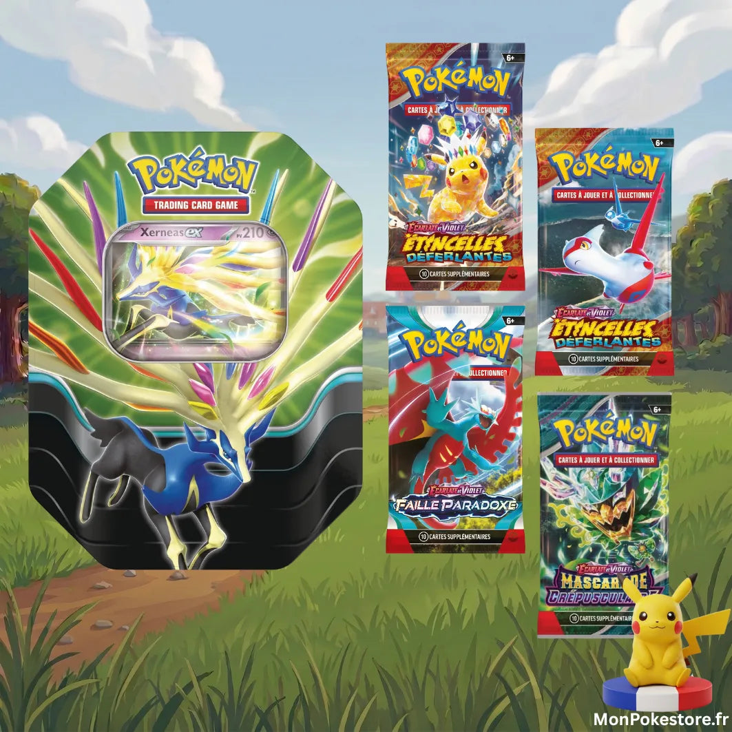 Pokebox Légendes Azur Xernaes ex – Pokémon JCC – VF