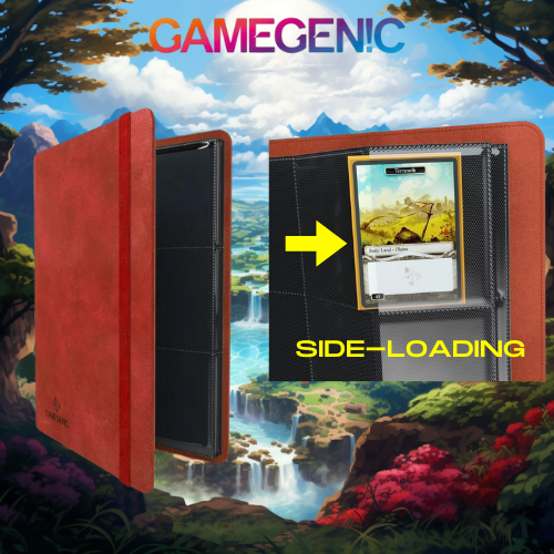 Pokemon EV3.5 Booster 151 avec portfolio gamegenic rouge side loading