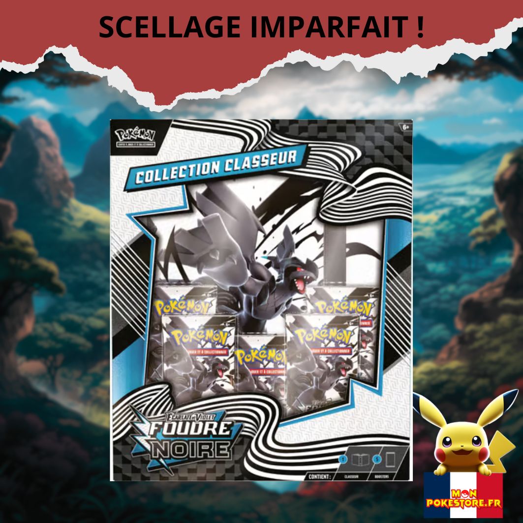 [DEFAUT] POKEMON - [EV10.5]- Coffret collection classeur - Foudre Noire