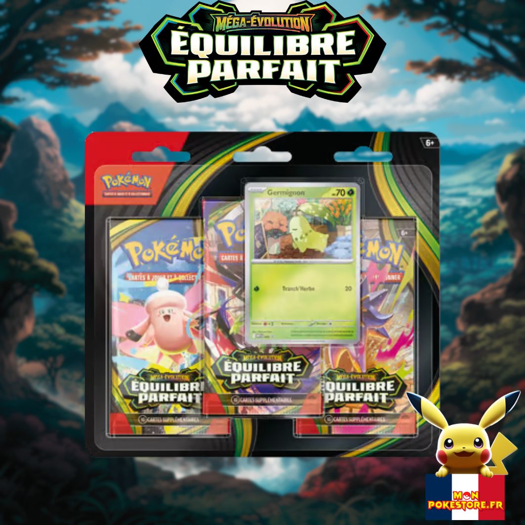 [ME03] : Tripack Pokémon Equilibre Parfait - VF