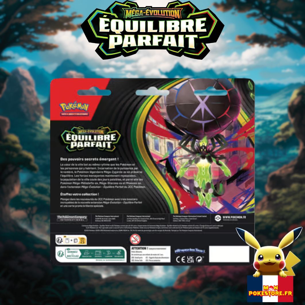 [ME03] : Tripack Pokémon Equilibre Parfait - VF