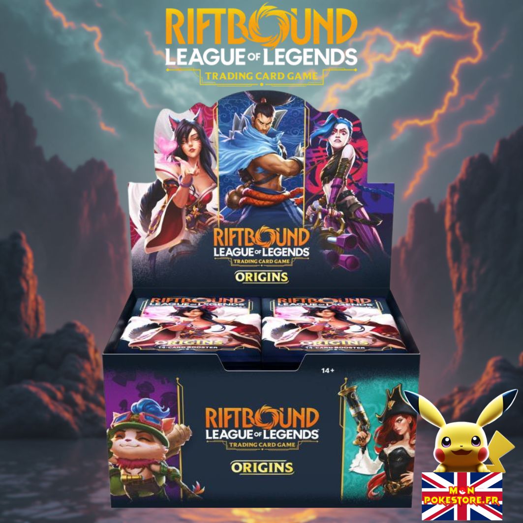 Riftbound: League of Legends TCG - Origins Booster Display (24 Boosters) - EN