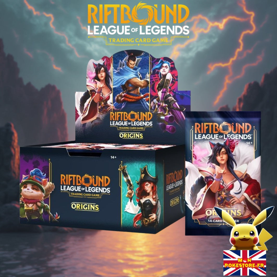 Riftbound: League of Legends TCG - Origins Booster Display (24 Boosters) - EN