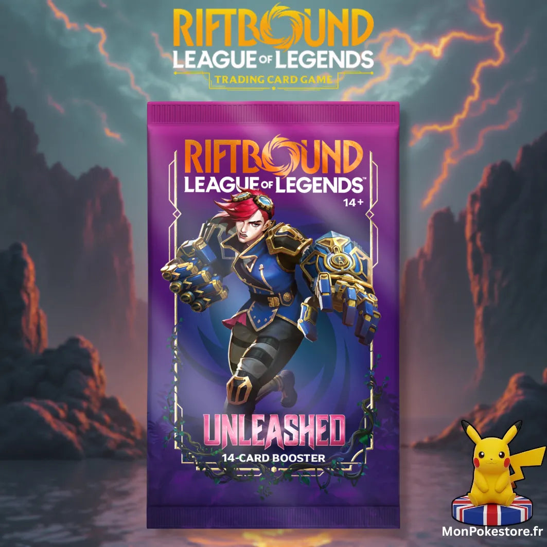 Riftbound TCG – Unleashed Booster Display (24) – League of Legends – EN