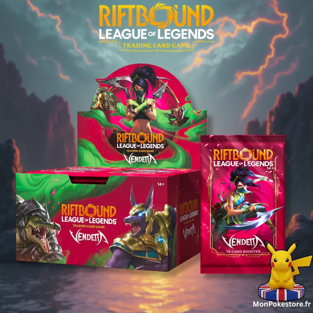 Riftbound TCG – Vendetta Booster Display (24) – League of Legends – EN