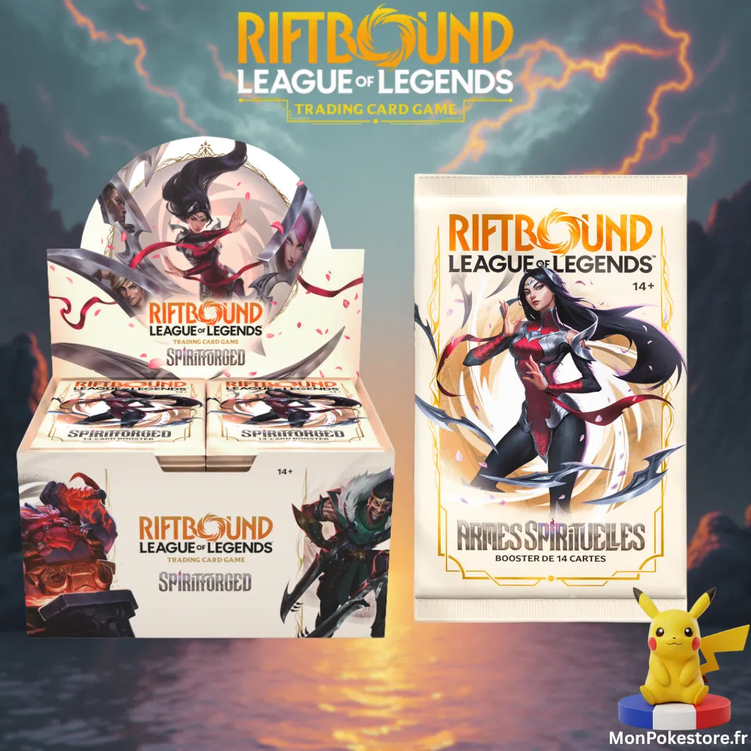 Riftbound TCG – Armes Spirituelles Display (24) – League of Legends – FR