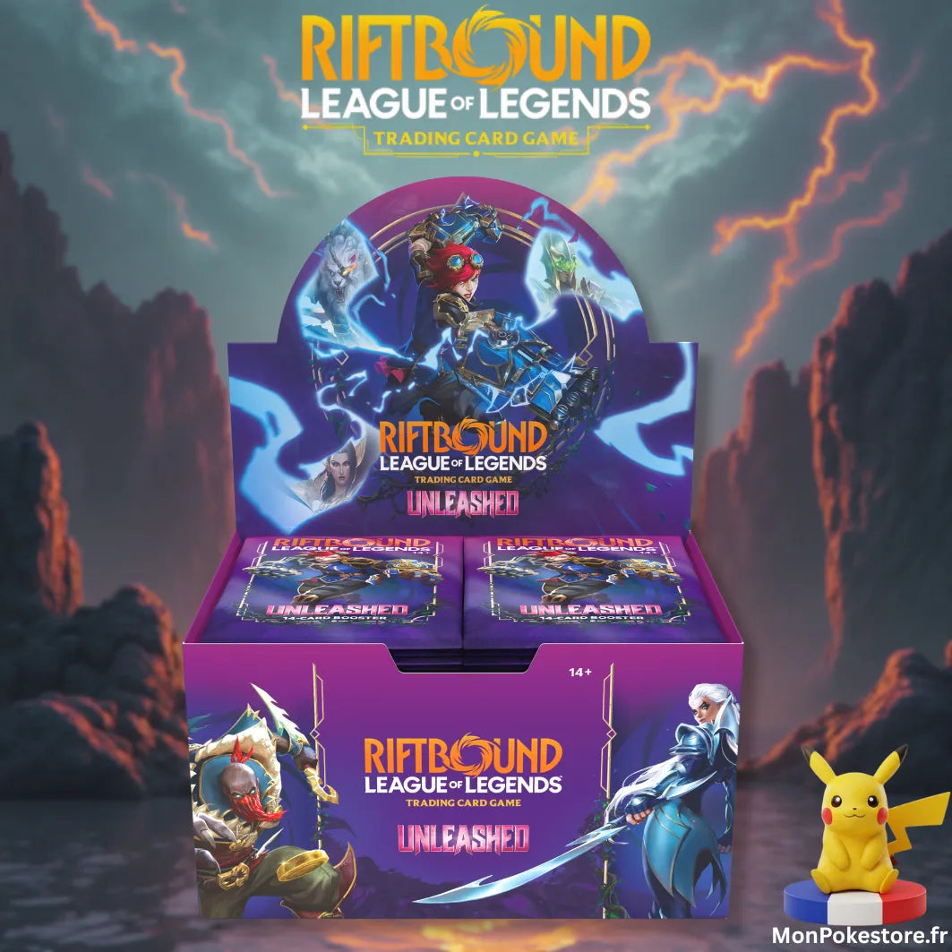 Riftbound TCG – Déchainement Display (24) – League of Legends – FR
