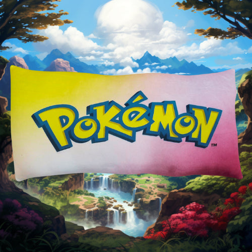 Coussin Pikachu VS MewTwo 60cm