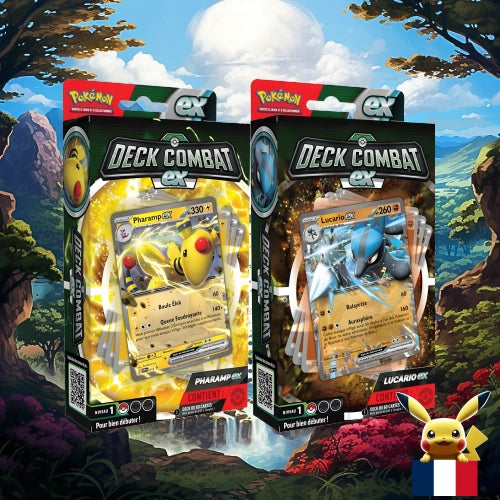 Decks de Combat - Pharamp EX et Lucario EX