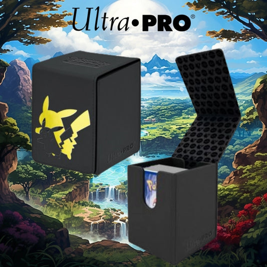 Ultra Pro - Deck de rangement - SIMILICUIR - Pikachu