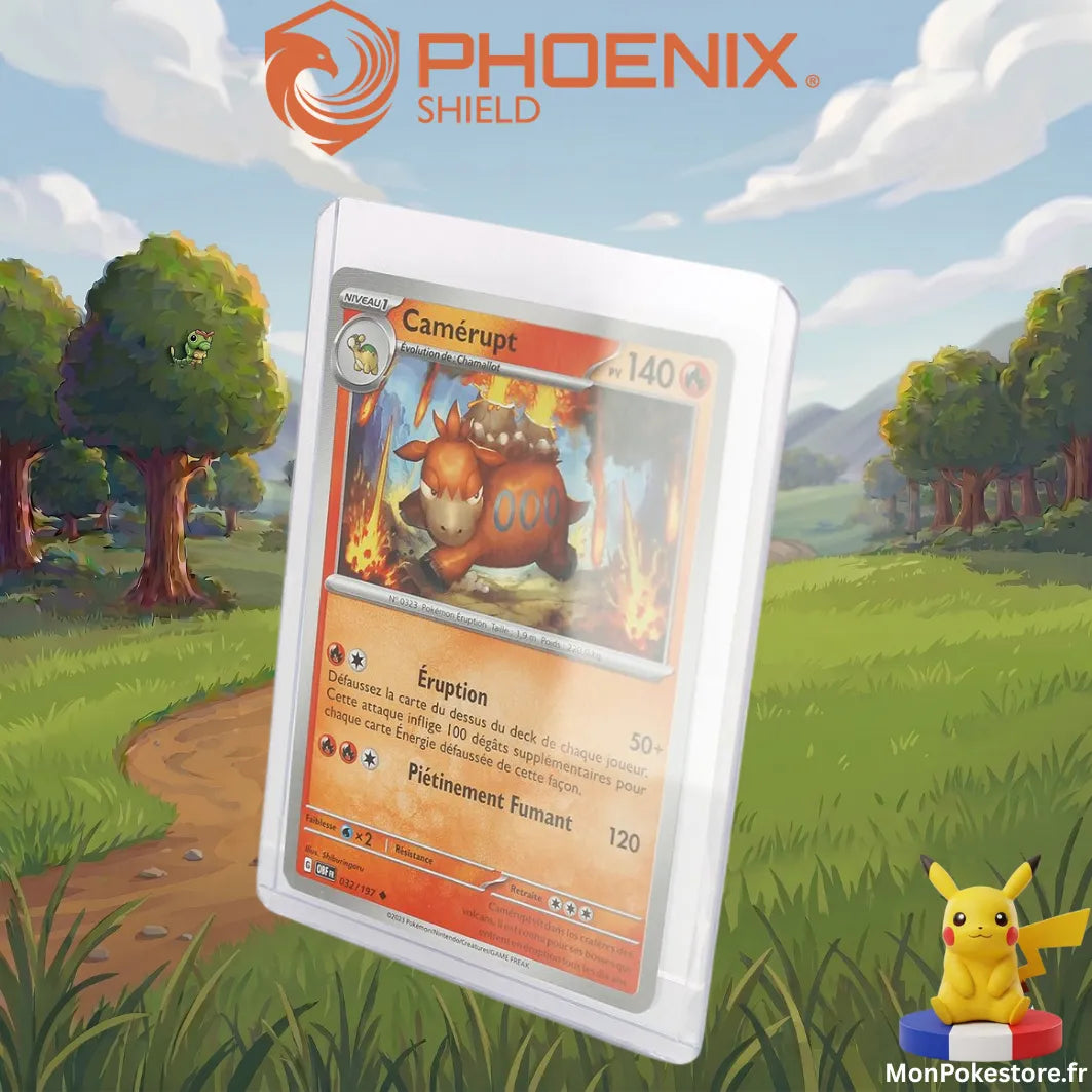 Toploaders Regular Phoenix Shield (x50) – 35pt Standard – Protection Cartes