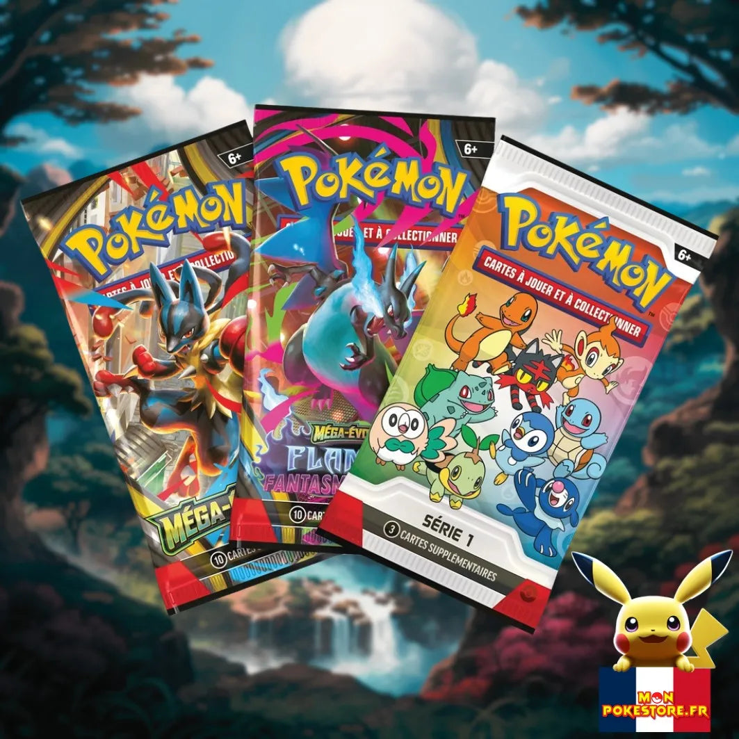 pokemon 30ans coffret premiers partenaires boosters