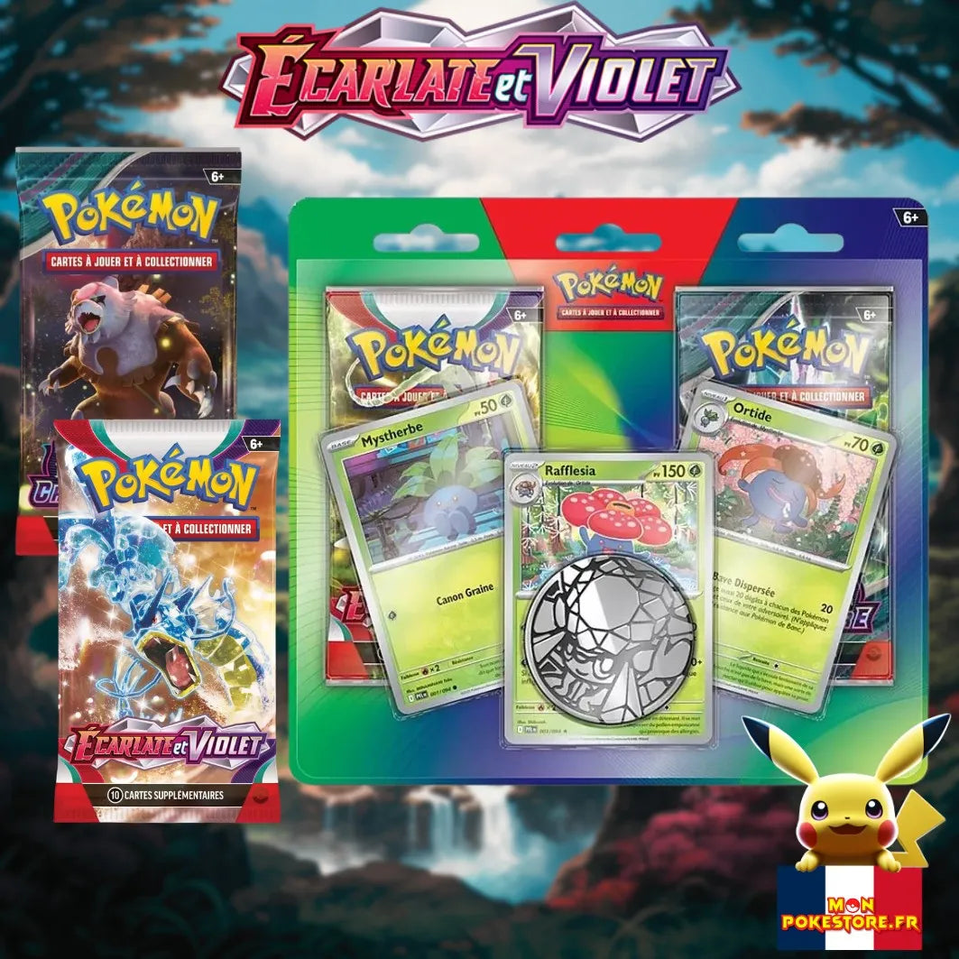 pokemon EV1 EV6 duopack mars 2026 VF boosters