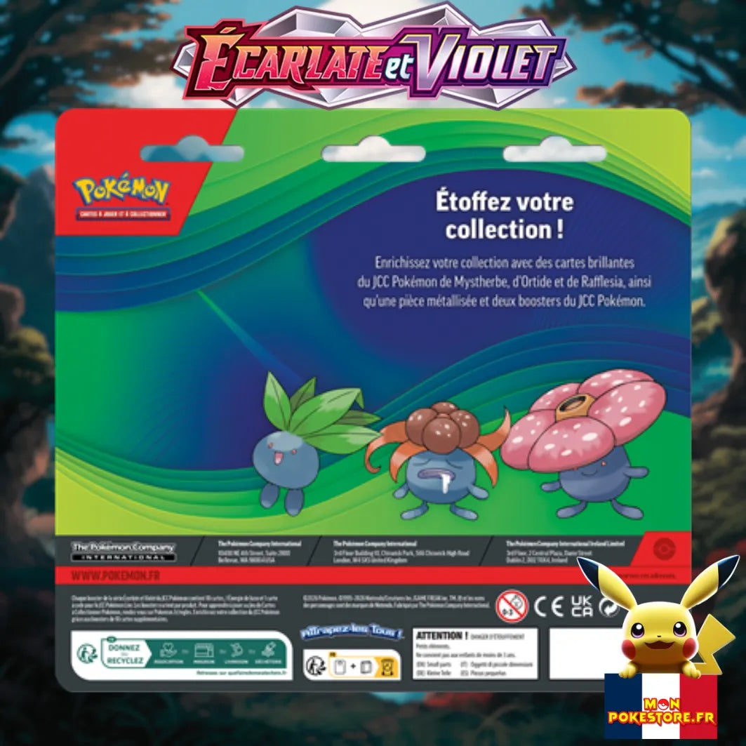 pokemon EV1 EV6 duopack mars 2026 VF back