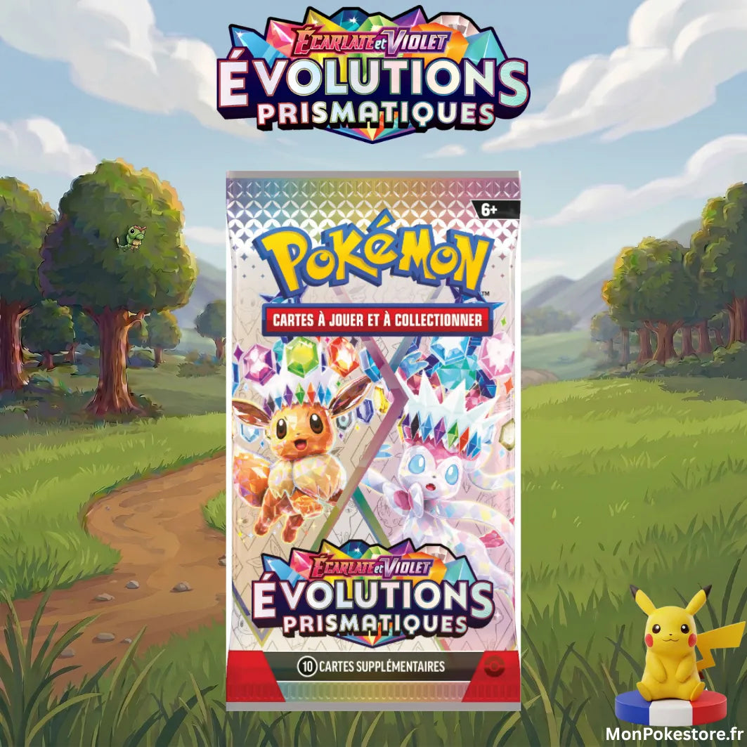 Booster Pokémon Evolution Prismatiques, visuel evoli