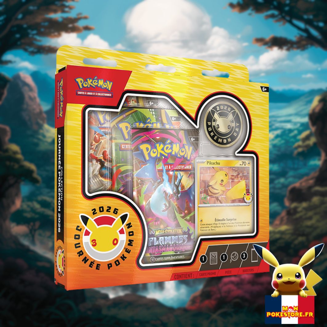 Pokémon – Coffret Pokémon Day 2026 – Édition 30 ans – VF