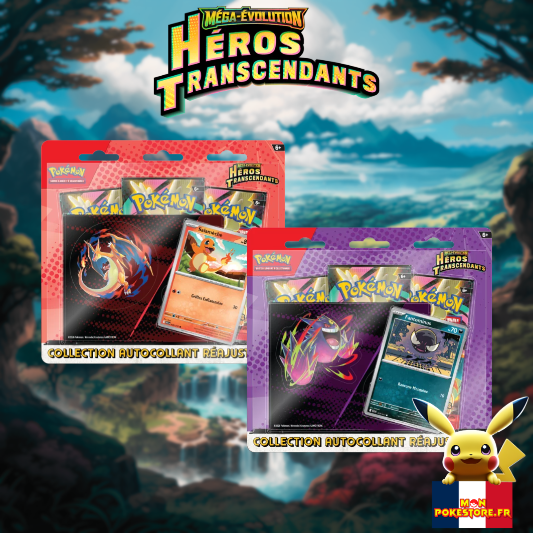 [ME2.5] : Tripack Pokémon Héros Transcendants - VF