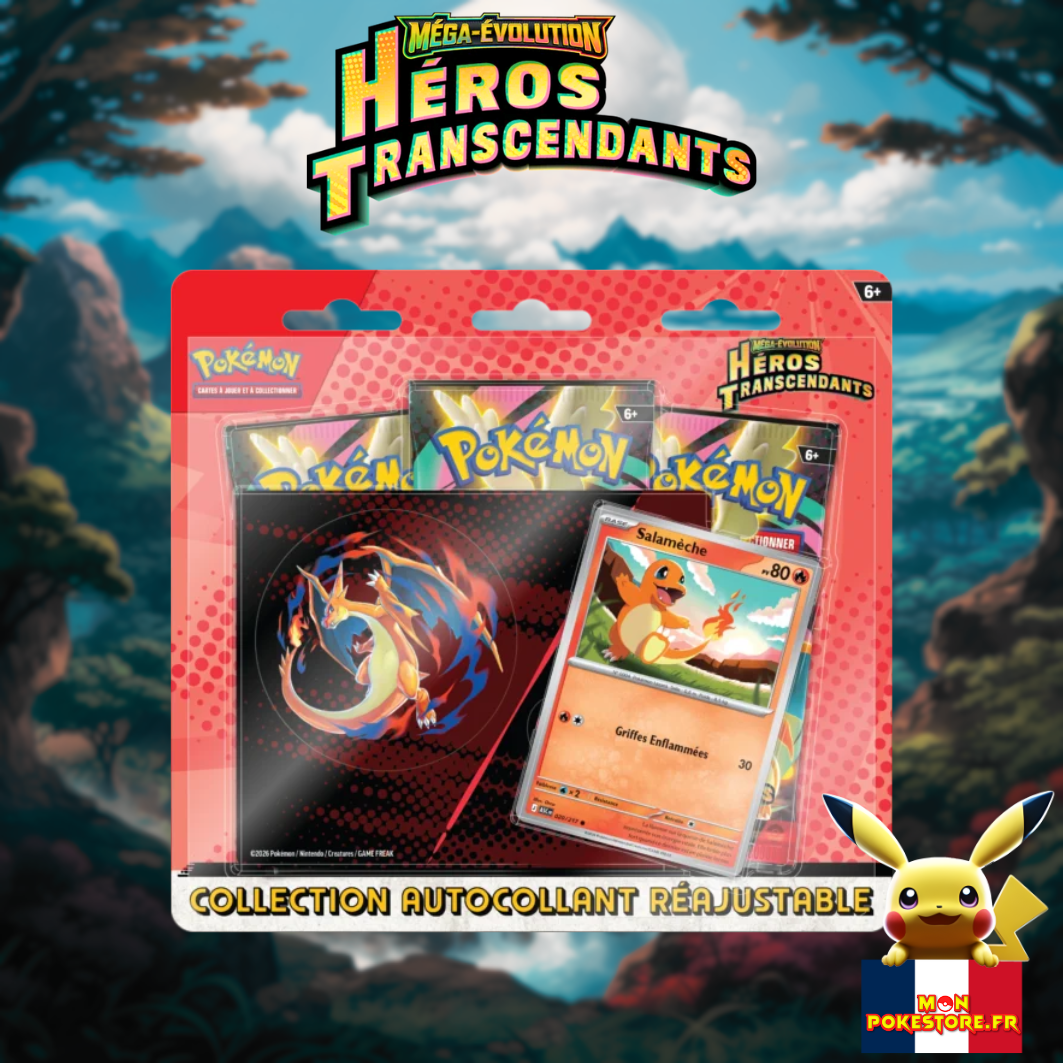 [ME2.5] : Tripack Pokémon Héros Transcendants - VF